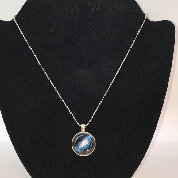 18" Milky Way Ball Chain Necklace - Picture 1 of 5